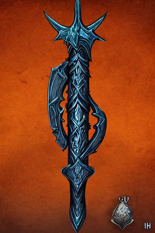 Prompt: the chaos dagger, hd image