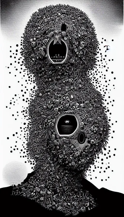 Image similar to epic professional digital art of crow that is a human by dan hillier and julia deville