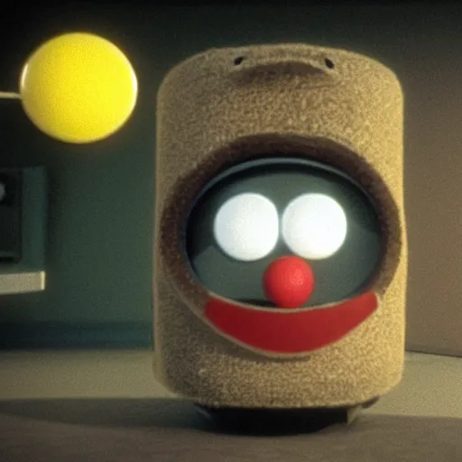 Prompt: little mr bulging eyes by roger hargreaves and jim henson, unreal engine