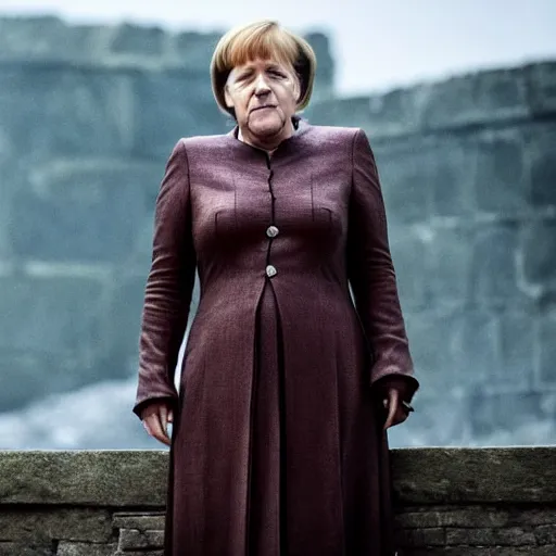 Image similar to angela merkel in game of thrones