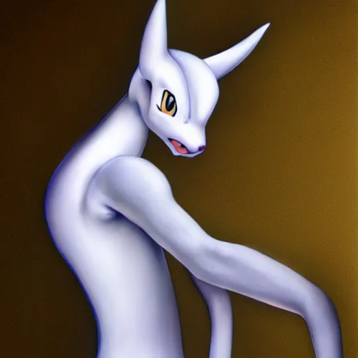 Prompt: mewtwo photorealistic