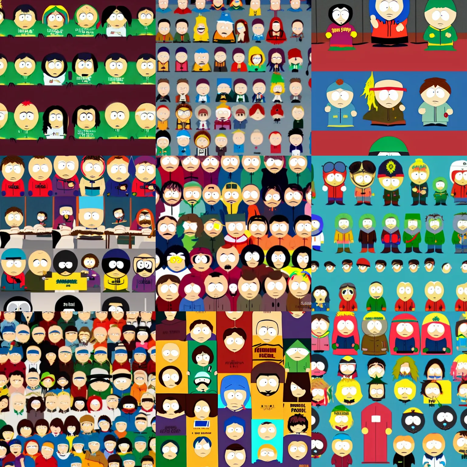 Twenty South Park Characters Reimagined As Anime Style Version 