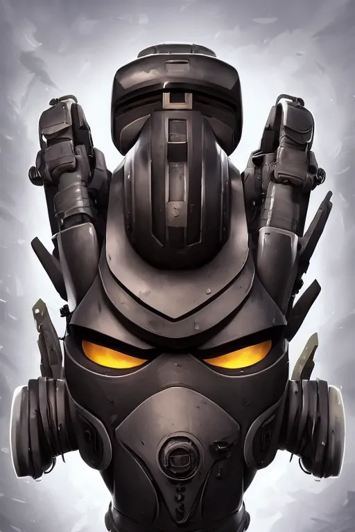 Image similar to epic mask helmet robot ninja portrait stylized as fornite style game design fanart by concept artist gervasio canda, behance hd by jesper ejsing, by rhads, makoto shinkai and lois van baarle, ilya kuvshinov, rossdraws global illumination radiating a glowing aura global illumination ray tracing hdr render in unreal engine 5