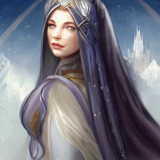 Prompt: Luthien in the style of WLOP