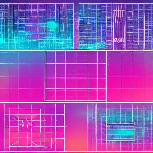 Image similar to synthwave wireframe intergalactic planetary future space vehicles that look super stylish. neofuturism. grid. lines.