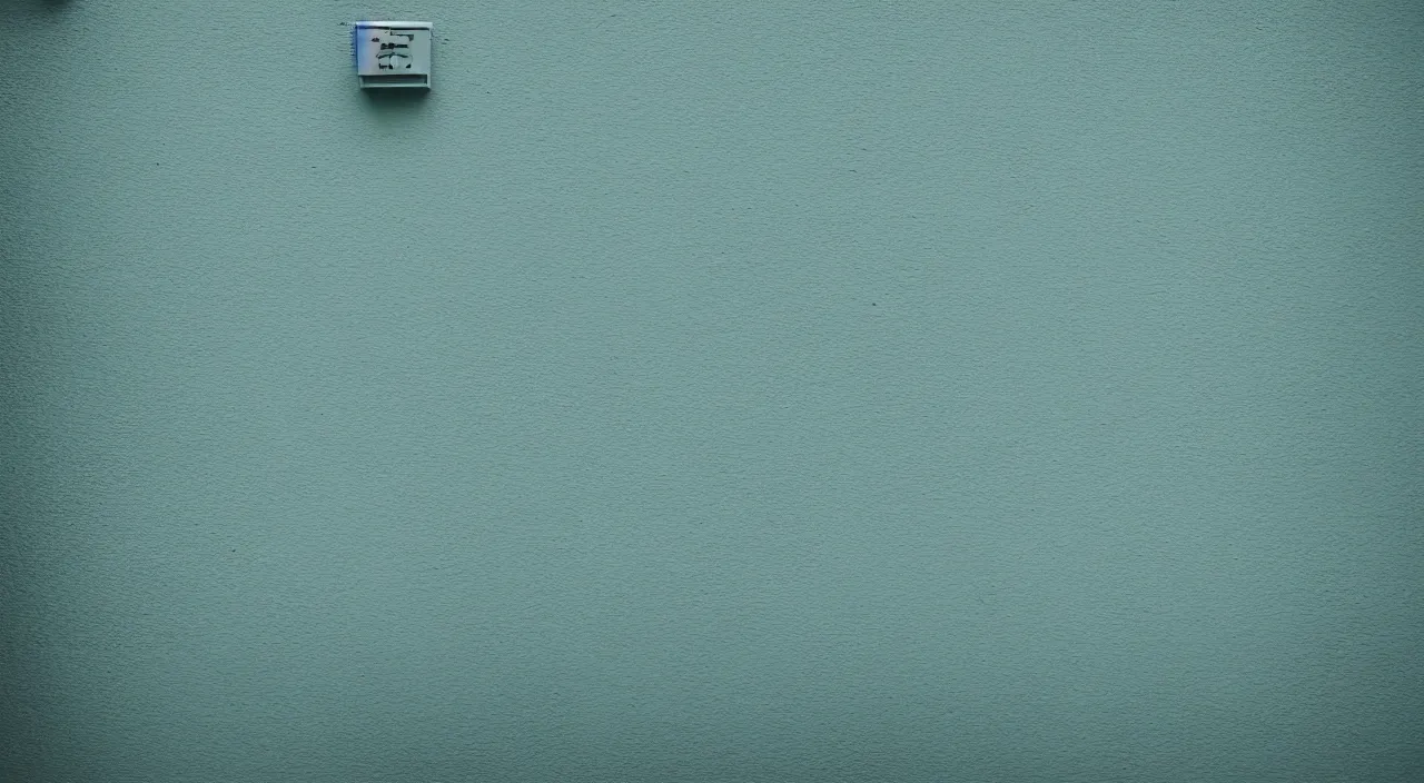 Prompt: teal green shadow on the wall 5 5 mm photography footage
