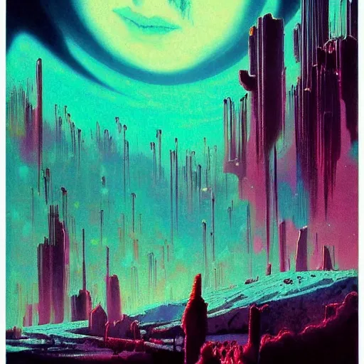 Image similar to a beautiful matte painting of a concoction of effervescent punkpastels by Dean Ellis, award winning, atmospheric, epic and stunning, intricate details, sense of awe, anthropomorphic, featured on artstation