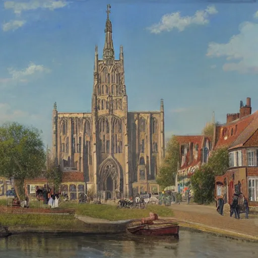 Image similar to Norwich by James Gurney