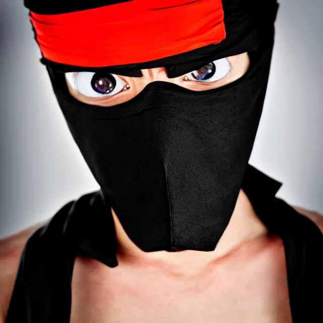 Image similar to perfectly centered close up portrait, ninja from naruto, professional portrait photography, candid photography, highly detailed
