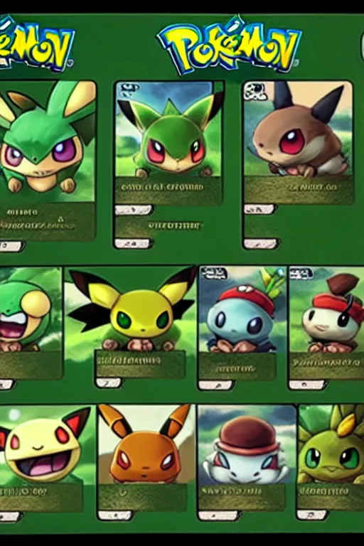 Image similar to teemo, a pokemon trading card of teemo, highly detailed pokemon trading card screenshot