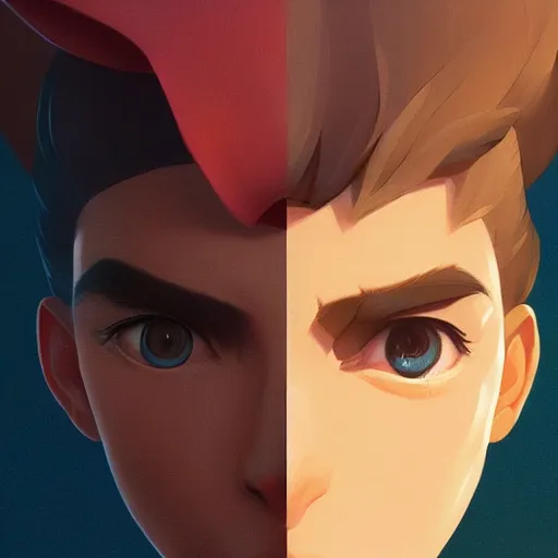 Image similar to face icon stylized minimalist reboot 1 9 9 4, loftis, cory behance hd by jesper ejsing, by rhads, makoto shinkai and lois van baarle, ilya kuvshinov, rossdraws global illumination