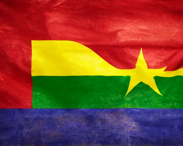 Prompt: myanmar, flag of burma ( myanmar ), beautifully drawn and colored, 4 k, 8 k