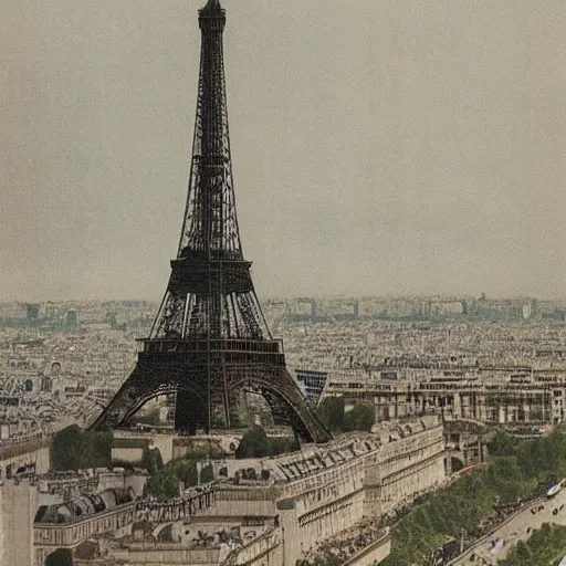 Prompt: The Eiffel Tower in Paris Collapsing, highly detail, realistic