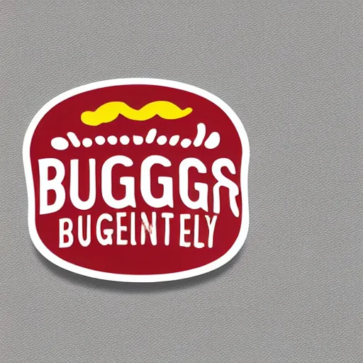 Image similar to logo for a food company, burgers