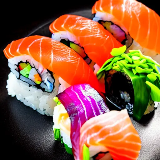 Image similar to macro gourmet top quality hdr sushi sashimi photography professional photograph