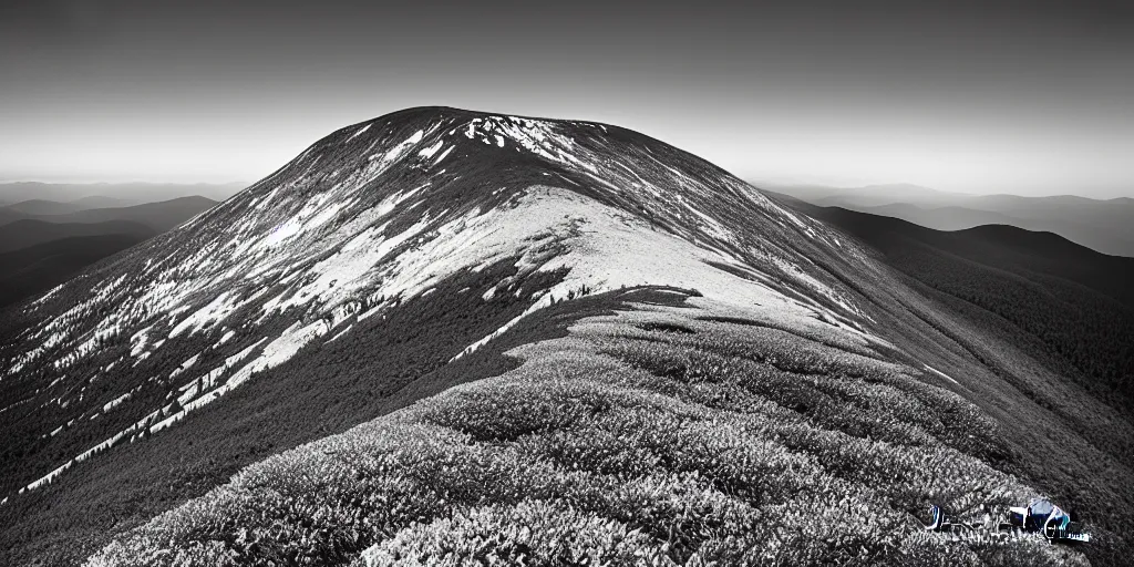 Image similar to landscape photograph of Franconia ridge, mount lafayette, mount lincoln, mount haystack, photography by ansel adams