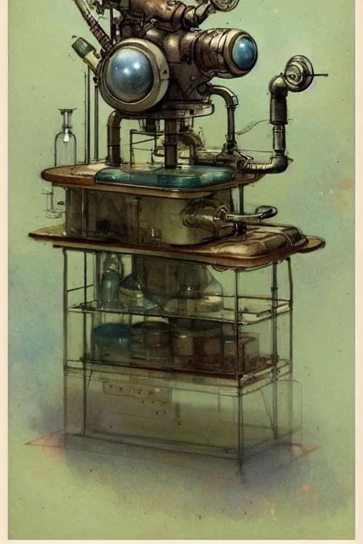 Image similar to ( ( ( ( ( 1 9 5 0 s retro science fiction laboratory. muted colors. ) ) ) ) ) by jean - baptiste monge!!!!!!!!!!!!!!!!!!!!!!!!!!!!!!