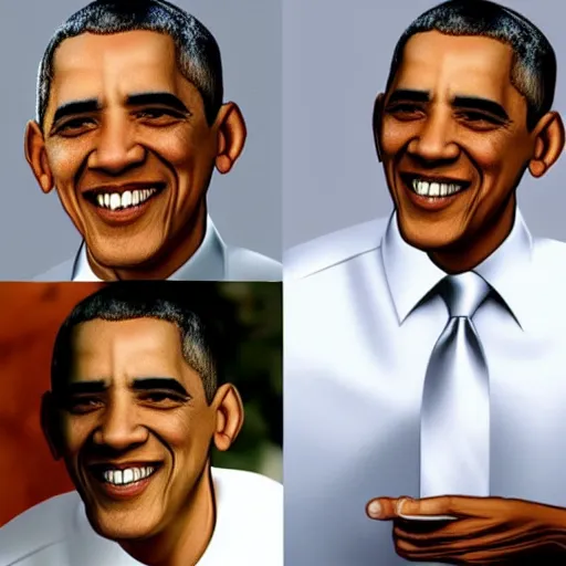 Prompt: a combination of barack obama and will smith