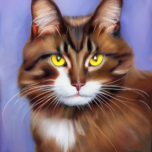 Image similar to american curl cat portrait