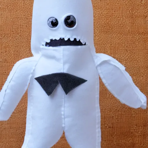 Image similar to do it yourself sewing plush ghost to make at home