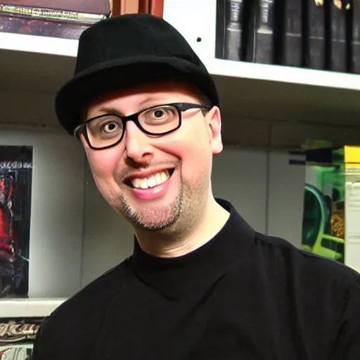 Image similar to nostalgia critic