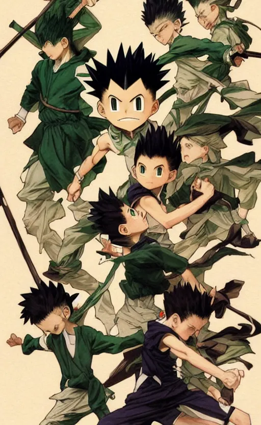 Ging Freecss HXH Poster by SketchyFreecss