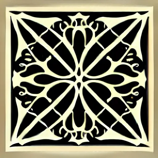 Image similar to vector art panel for cnc plasma, laser, modern design pattern