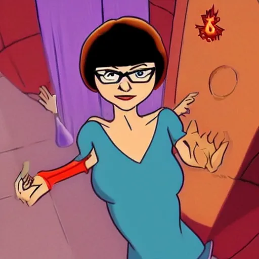 Prompt: evil velma