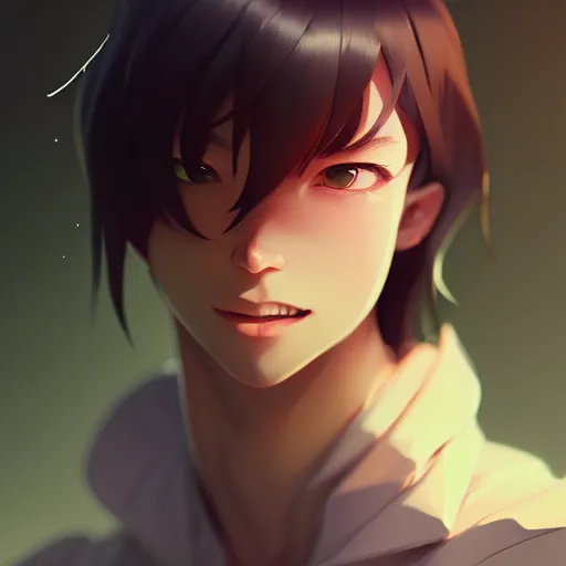 Image similar to a full body portrait of goblin, single subject, scenic full shot, ambient lighting, detailed face, finely detailed features, closeup at the faces, perfect art, makoto shinkai, stanley artgerm lau, trending on pixiv fanbox, wlop, rossdraws