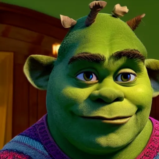 Image similar to mike myers as shrek