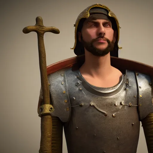 Prompt: medieval boy, full 8 k highly detailed unreal engine 5 render