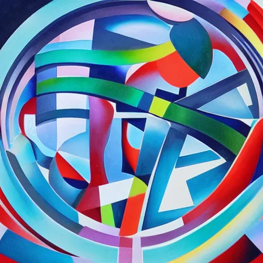 Image similar to futurism movement hyperrealism 4k detail flat kinetic