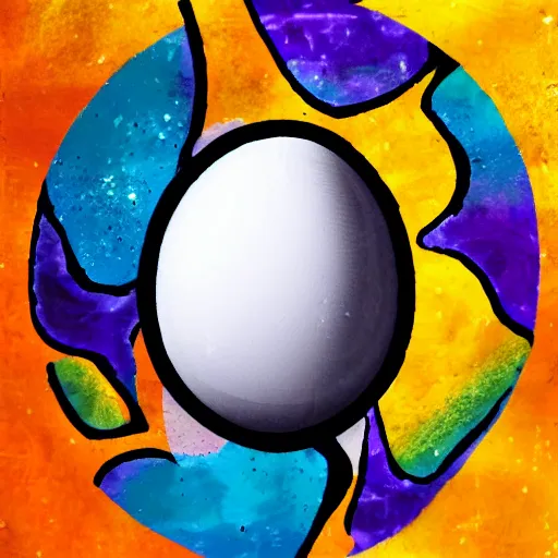 Image similar to ethereal egg