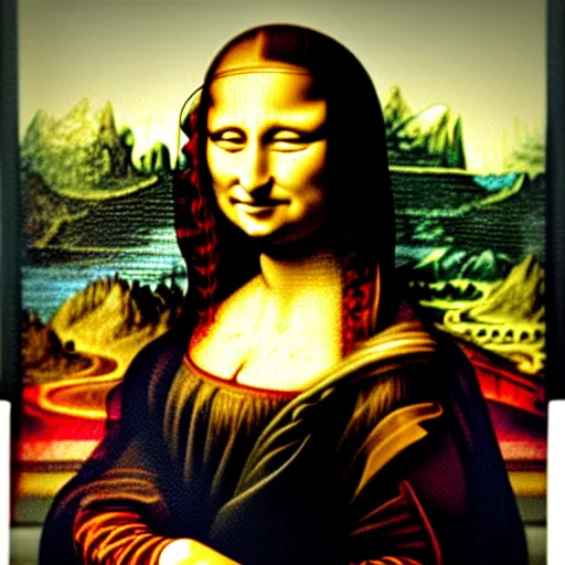 Image similar to Mona Lisa by Matt Groening