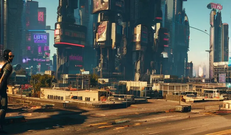 Cyberpunk 2077: building Night City with Nuke