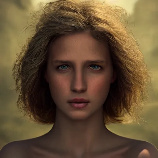 Prompt: photo portrait of a beautiful emotional female in soft light, symmetrical, centered, by edward robert hughes, annie leibovitz and steve mccurry, david lazar, jimmy nelsson, breathtaking, 8 k resolution, extremely detailed, beautiful, establishing shot, artistic, hyperrealistic, beautiful face, octane render