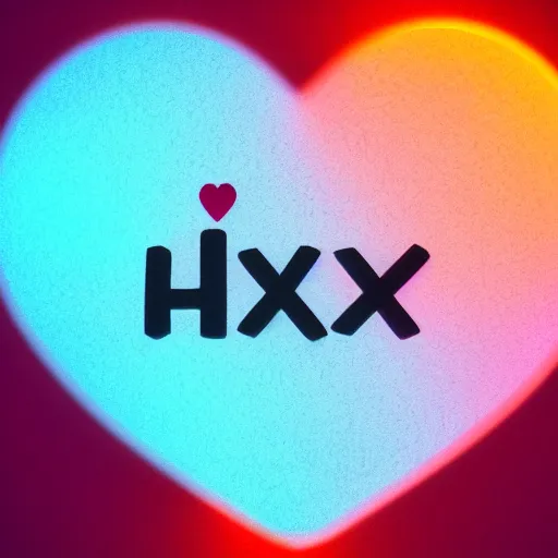 Image similar to a heart with the name alex written on it, cute, high detail, well lit, octane render, blender, particles,