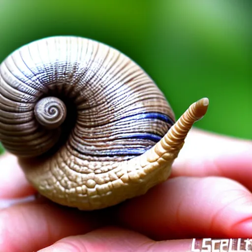 Image similar to video game snail smiling