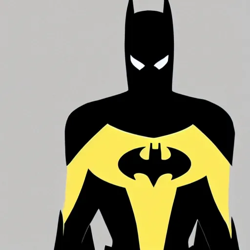 Image similar to batman in the style of spider - man in the spider - verse