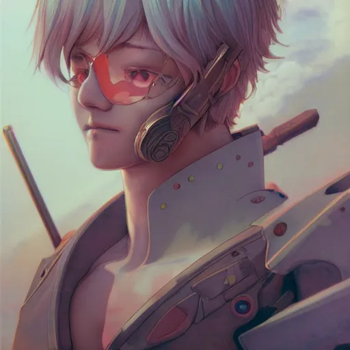 Image similar to prompt : ragnarok online stalker portrait soft light painted by james jean and katsuhiro otomo and erik jones, inspired by akira anime, smooth face feature, intricate oil painting, high detail illustration, sharp high detail, manga and anime 1 9 9 9