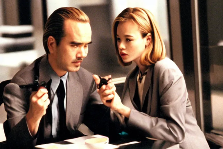 Image similar to a still of the movie lost in translation ( 2 0 0 3 ) filmed in 1 9 4 0