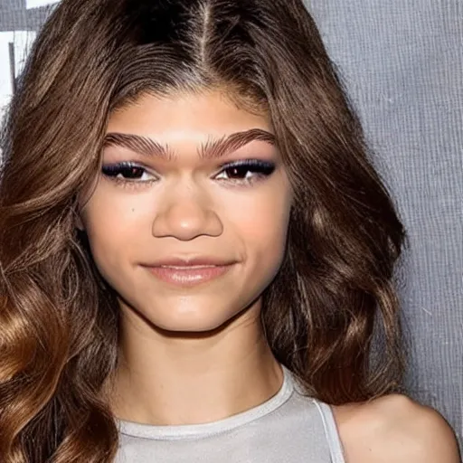 Prompt: Zendaya as spiderman without mask