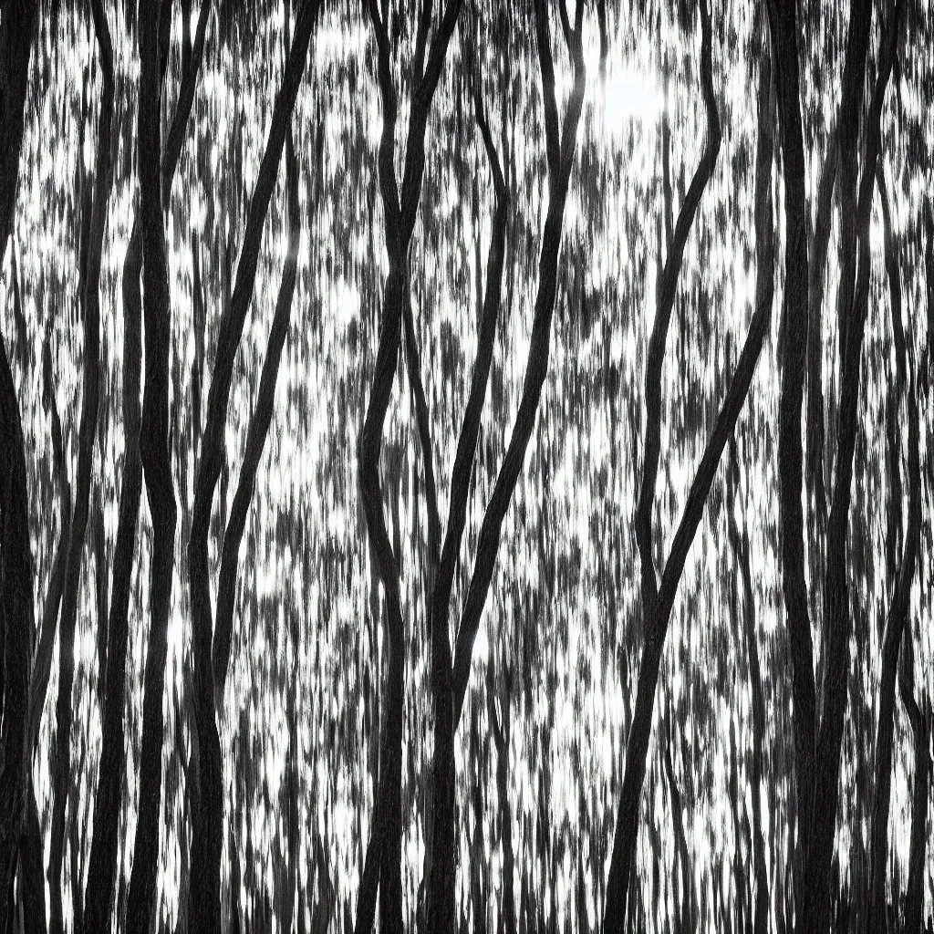 Image similar to a close up long exposure photograph of eucalyptus trees moving by a strong wind, back light, sony ar 7 ii, photographed by trent parke
