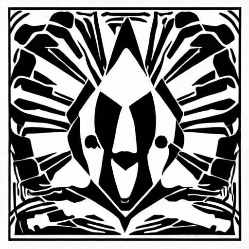 Image similar to jamiroquai logo vector graphic black and white