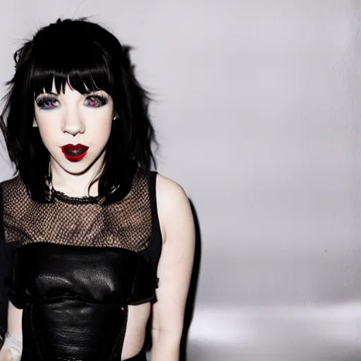 Prompt: Carly Rae Jepsen, goth