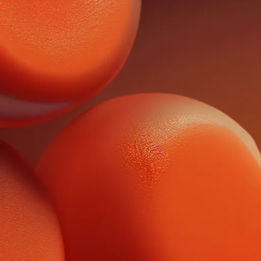 Prompt: giant stacks of orange coloured lipbalm, backlit, high detail, glossy, artstation, octane render