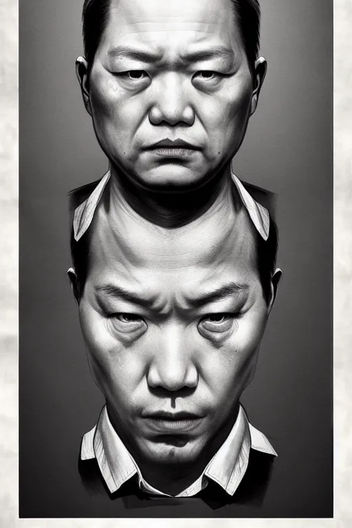 Image similar to wanted poster, realism style art by ludwig, joongwon charles jeong, tjalf sparnaay, gottfried helnwein, roberto bernardi, emanuele dascanio, robin eley, eloy morales, diego fazio, kyle lambert