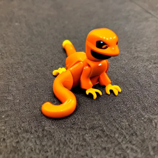 Prompt: Charmander lego