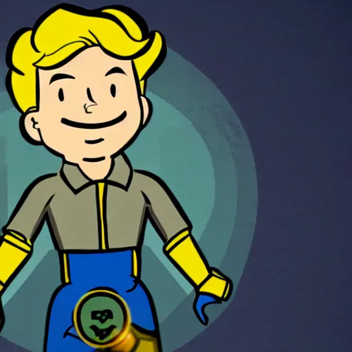 Prompt: vault boy, csolrac