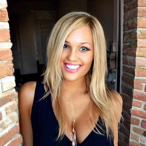 Prompt: beautiful blonde woman named meagan